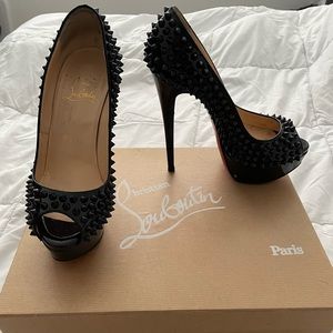 Beautiful, black Christian Louboutin heels